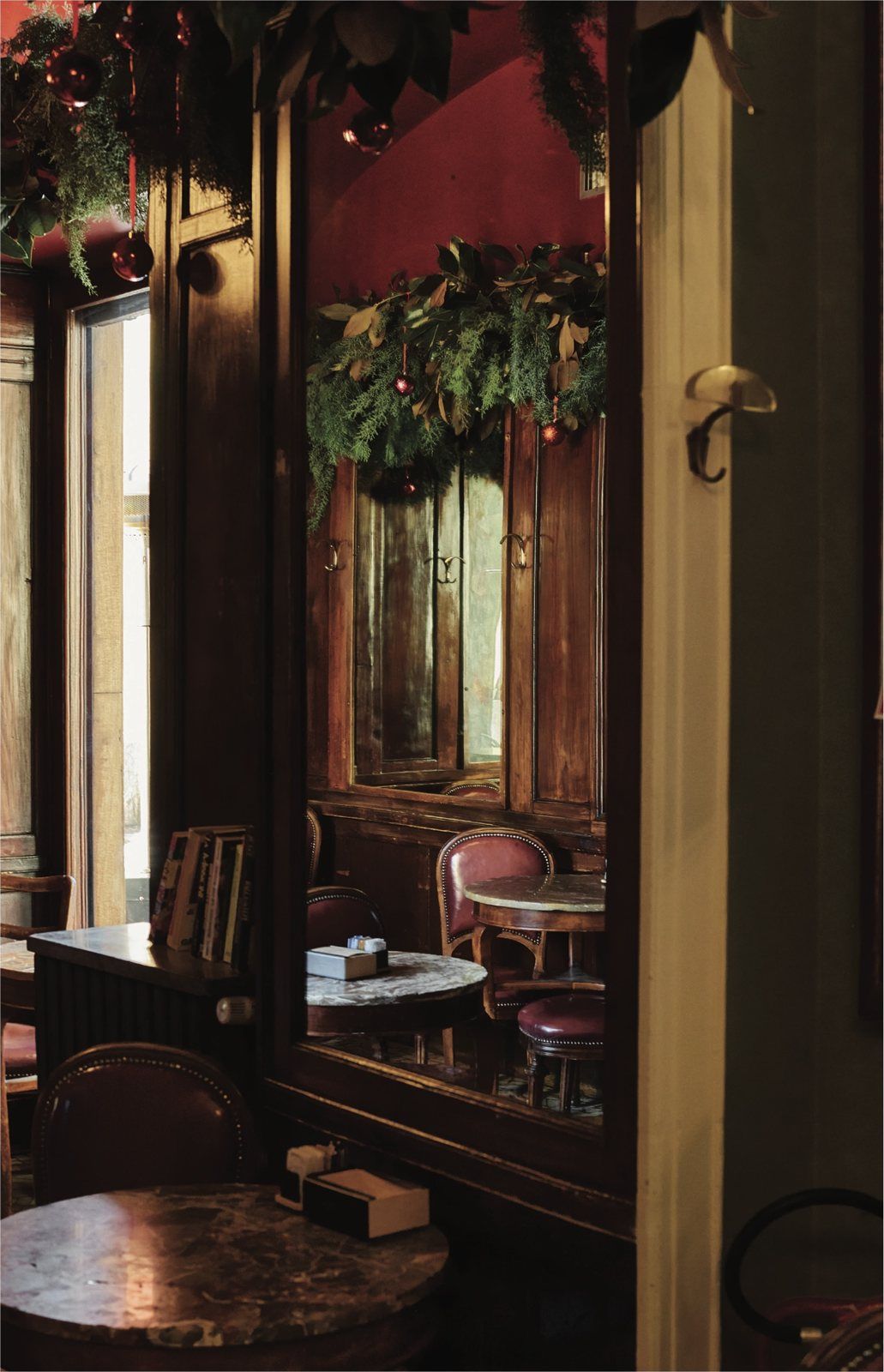 The interior of a historic caffè in Torino